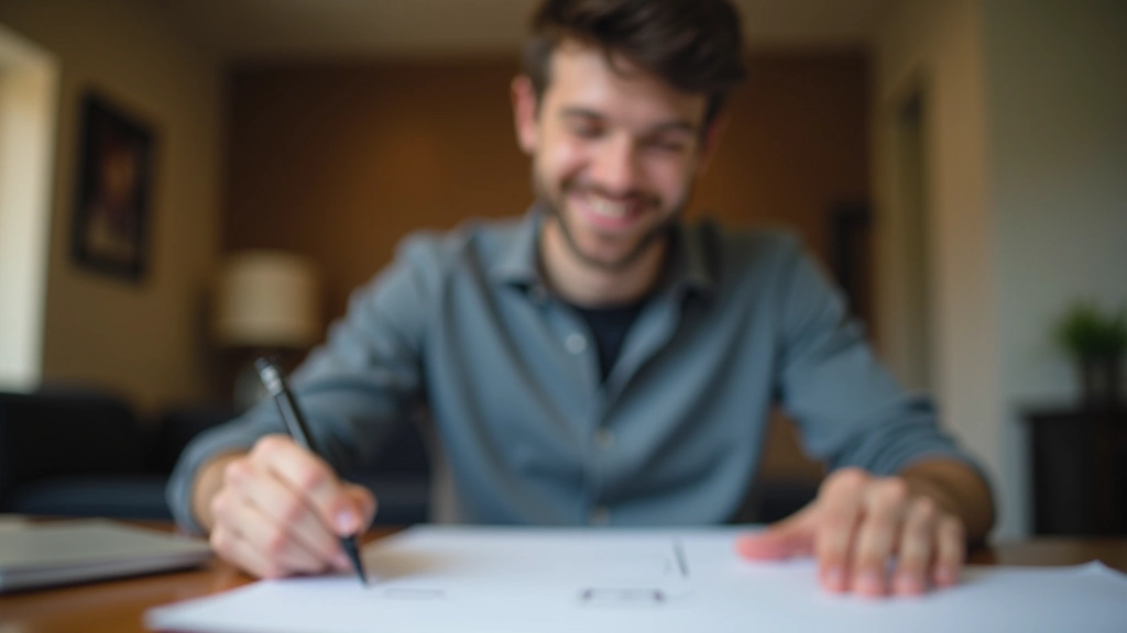Person celebrating small achievement with genuine confidence and forward momentum