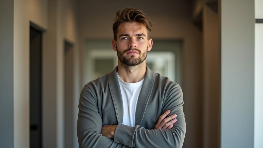 Person stepping into new experience with calm confidence in supportive environment